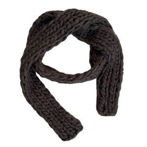 Zara Wool Blend Chunky Knit Scarf NWT